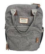 Ruvalino Gray Brown Multifunction Travel Maternity Back Pack Diaper Bag ... - $25.00