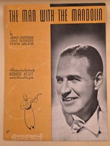 &quot;The Man With The Mandolin&quot; by James Cavanaugh-Horace-Vintage Sheet Musi... - £7.78 GBP