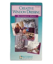 CREATIVE WINDOW DRESSING Butterfly Easy Volume 1 Home Decorating VHS Vid... - £9.16 GBP