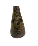 5.5” Oriental Bud Vase Clay Pottery MID CENTURY MODERN Signed Carol Evans - £18.13 GBP