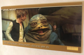 Star Wars Widevision Trading Card 1997 #29 Tatooine Mos Eisley Spaceport Han - £1.98 GBP