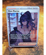 Hex Maniac Sexy Full Art Holofoil Pokemon Waifu Card SAKURA WINTER - $8.90