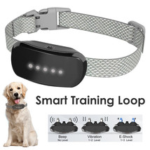 Smart Auto Anti Bark Dog Collar Intelligent Waterproof Barking Terminato... - $43.99