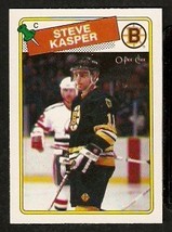 Boston Bruins Steve Kasper 1988 OPC O-Pee-Chee Hockey Card # 176 - £0.39 GBP