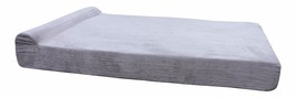 G3Elite Extra Large Dog Bed, XL Pet Bed, Orthopedic Memory Foam 55&quot;x37&quot;x6&quot; Gray - £120.88 GBP