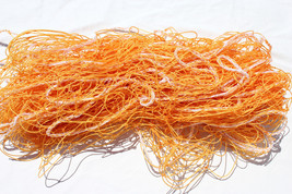 G3Elite 18x7 Soccer Goal Net Orange Quality 2mm 5&quot; Knotted HDPE (18&#39;x7&#39;x... - £23.10 GBP