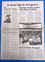 THE RETRIEVER March 10 1969 University of MD student newspaper - $9.89