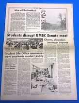 THE RETRIEVER May 5 1970 University of MD student newspaper sit in, Bill George - £7.72 GBP