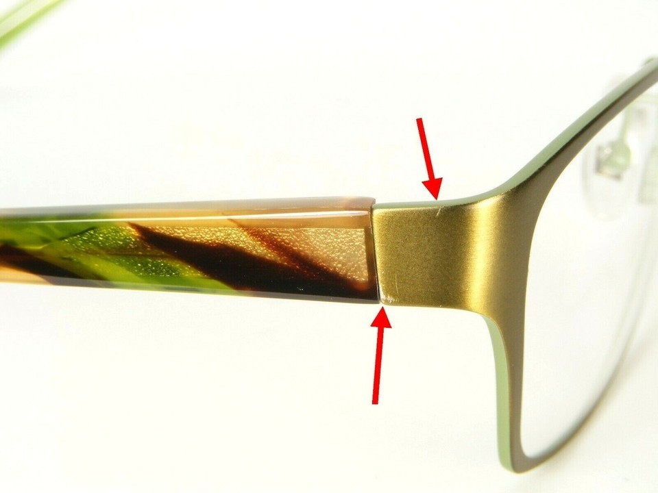 PRODESIGN DENMARK 1297 9631 OLIVE GREEN EYEGLASSES FRAME 54-16-130mm (NOTES) Item image 6