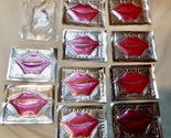 Langmanni Clear Lip Gloss Base &amp; 10ea Crystal Collagen Lip Mask Patches ... - $18.99