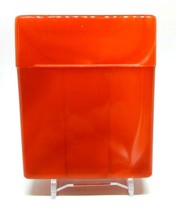 KSI Red King Size Flip-To-Open Divided Cigarette Case - Holds 27 Cigaret... - $8.90