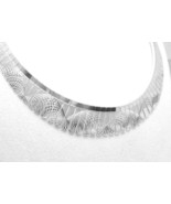 Sterling Silver Diamond-Cut Swirl Cleopatra 18&quot; Necklace - $102.57 CAD