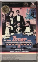 VHS - Diner (1982) *Kevin Bacon / Mickey Rourke / Steve Guttenberg / Big Box* - £4.48 GBP