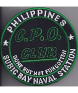 PHILIPPINE PATCH: SUBIC BAY Naval Station C.P.O. Club, New - $303.15 MXN