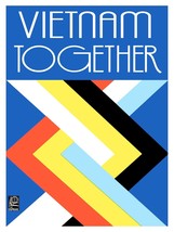 3189.Vietnam together political Poster.History Home Cold war political Art - £12.74 GBP+