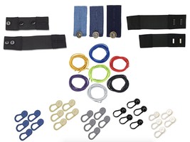 Comfort &amp; Convenience Kit - 32 x Stretch Waist Extenders in Wide Range o... - $33.98