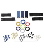 Comfort &amp; Convenience Kit - 32 x Stretch Waist Extenders in Wide Range o... - £26.69 GBP