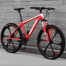 Mountain Bike Bicycle 24 26 Inch Disc Brake Shock Absorption Bicycle Men&#39;s BMX - £318.85 GBP