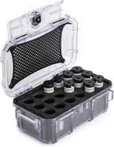 Evergreen X Seahorse 120 Film Carrying Storage Case | Holds 18 Rolls Of, Clear - £53.28 GBP