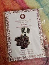 Charlie Bears Bedward Badger 2022 Enamel pin badge limited edition to 40... - £15.93 GBP