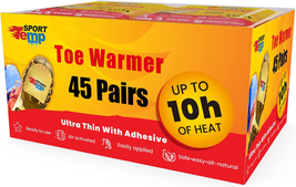 Toe Warmers (45 Pairs) - up to 10 Hours of Heat, Easily Apply with Adhes... - £30.85 GBP