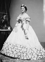 Mary Todd Lincoln standing portrait wife of President Lincoln - New 8x10 Photo - £7.04 GBP