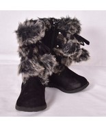 US Polo Black Baby Boots Toddler Girls Size 5 - $17.81 CAD