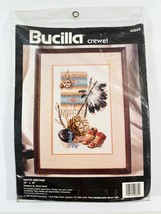 Vintage Bucilla Crewel Kit #40869 Native Heritage 12&quot;x16&quot; (BRAND NEW SEA... - $16.44
