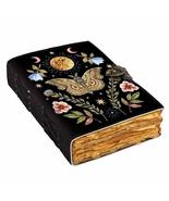 Vintage Leather Butterfly Theme Art Printed Journal Diary with Buckle Lo... - £39.33 GBP