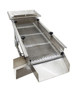  220V 1-Layer 1-Motor 12mm Full Stainless Steel Linear Vibrating Screen ... - $28,412.78 MXN