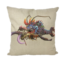 CG Ryuuk the Fish Dragon God Throw Pillows - £15.80 GBP