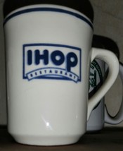 IHOP Vintage MUG CUP International House of Pancakes ONEIDA C-14 WHITE B... - $12.83