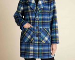 Habitat Tartan Car Coat Sapphire - $91.00