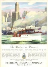 1932 Sterling Engine Company Magazine Ad Yacht ALTOMETH - $17.82