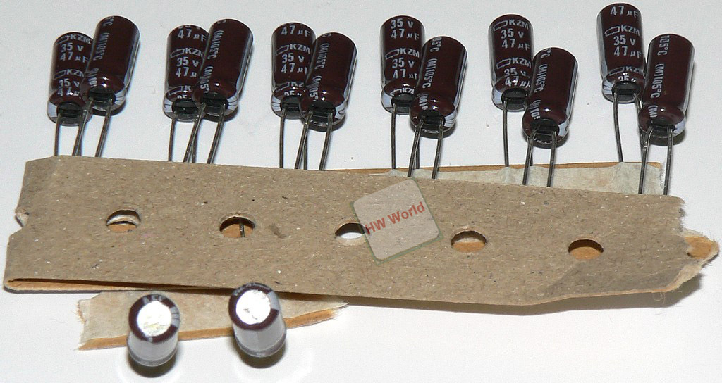Exclusive - lot of 30 high-quality low-ESR Nippon Chemi-Con KZM 47uF/35V... - $7.19