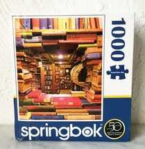 Springbok Book Shop 1000 Piece Jigsaw Puzzle 24&quot; x 30&quot; - £14.85 GBP