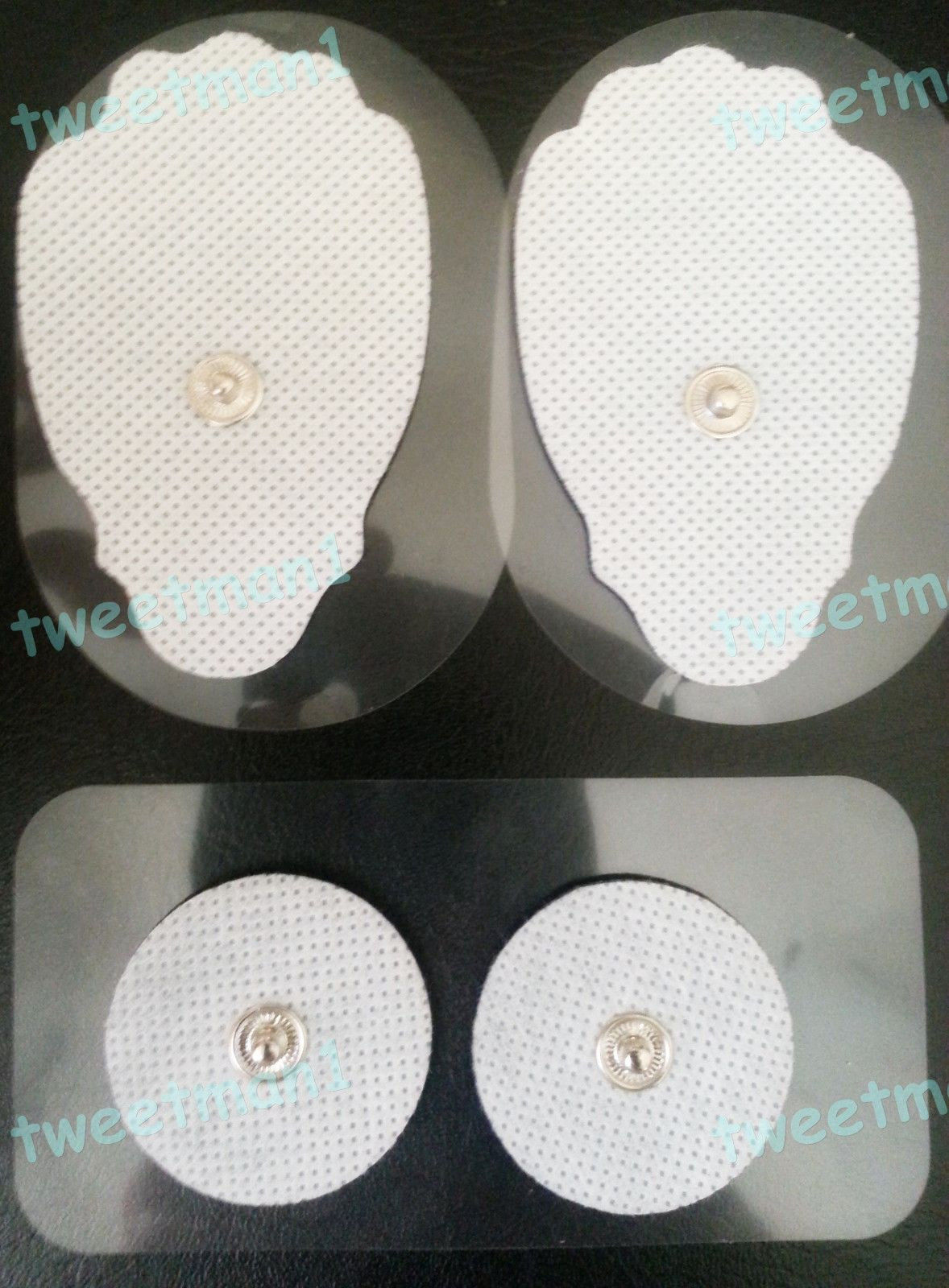 REPLACEMENT ELECTRODE PADS (2 LG, 2 SM) ISMART COMPATIBLE - $8.88