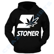 White Marijuana Leaf American Tee Stoner Joint Weed 420 T-Shirt Adult  H... - £20.32 GBP