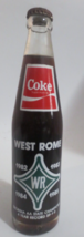 Coca-Cola West Rome Gerogia AA State Football Champs 1985 10oz Bottle Ru... - $12.38