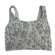 Lululemon Size 6 Align Bra Cheetah Camo Antique White Multi Nulu Stretch... - $27.09