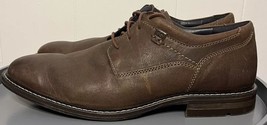 Josef Seibel Brown Leather Lace Up Oxford Earl Mens Size EU47 US13 - $48.00