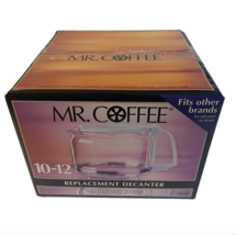 Mr Coffee Replacement Decanter Pot 10-12 Cup White PD12 New Seal Box Fits Others - £23.59 GBP