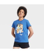 Bluey Dog Women&#39;s Short Sleeve Graphic Tee Shirt XX-LARGE Blue W Bluey T... - €17,22 EUR