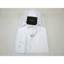 Men's Shirt Hankie CASILA Turkey Cotton Blend Long Sleeves 501800-01 White image 3