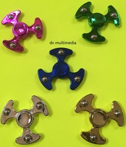 Metallic &amp; Glow in the dark Tri FIDGET SPINNERS - $6.02