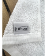 24 Hilton Sobel Westex White Washcloths 100% Cotton 12” x 12” New &amp; Sealed - $54.66 CAD