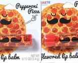2 Ct Taste Beauty 0.12 Oz Pepperoni Pizza Flavored Lip Balm Smiles You C... - £8.70 GBP