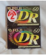 Fuji Cassette Tapes 60 Minutes 2 Pack Brand New In Package  - $1.99
