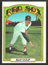 Boston Red Sox Ray Culp 1972 Topps Baseball Card #2 ex mt - £0.59 GBP