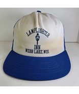 Lamplighter Inn Webb Lake WI Vintage Mesh Trucker Hat Snapback USA - $14.95